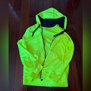 Duo Dry Neon Yellow Size Medium Workout Hoodie